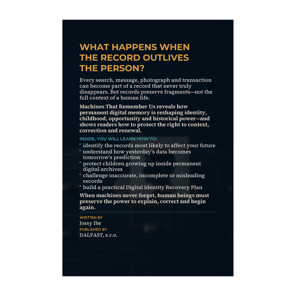 Machines That Remember Us: Identity in the Age of Infinite Recall - Digital Book Bundle