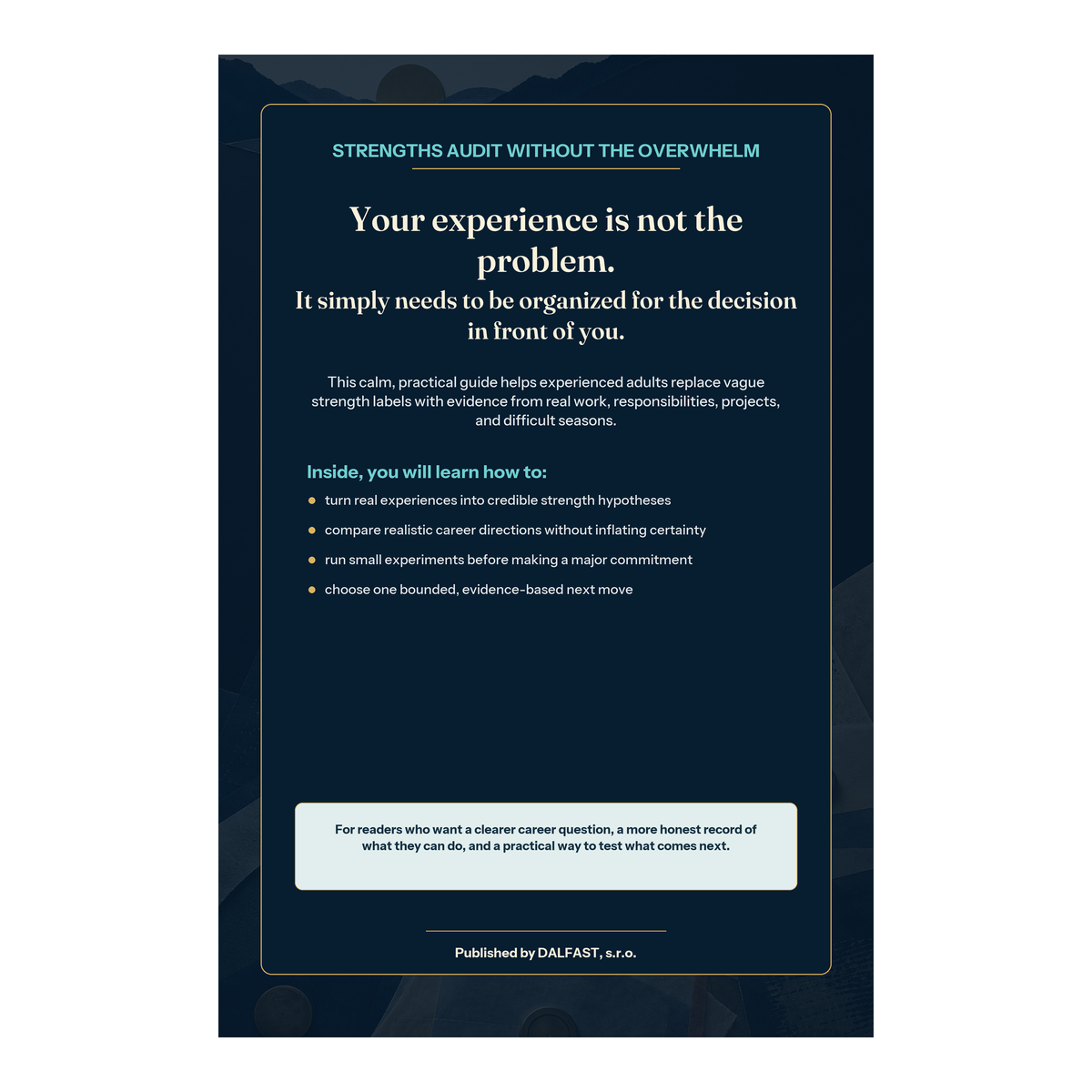 Strengths Audit Without the Overwhelm