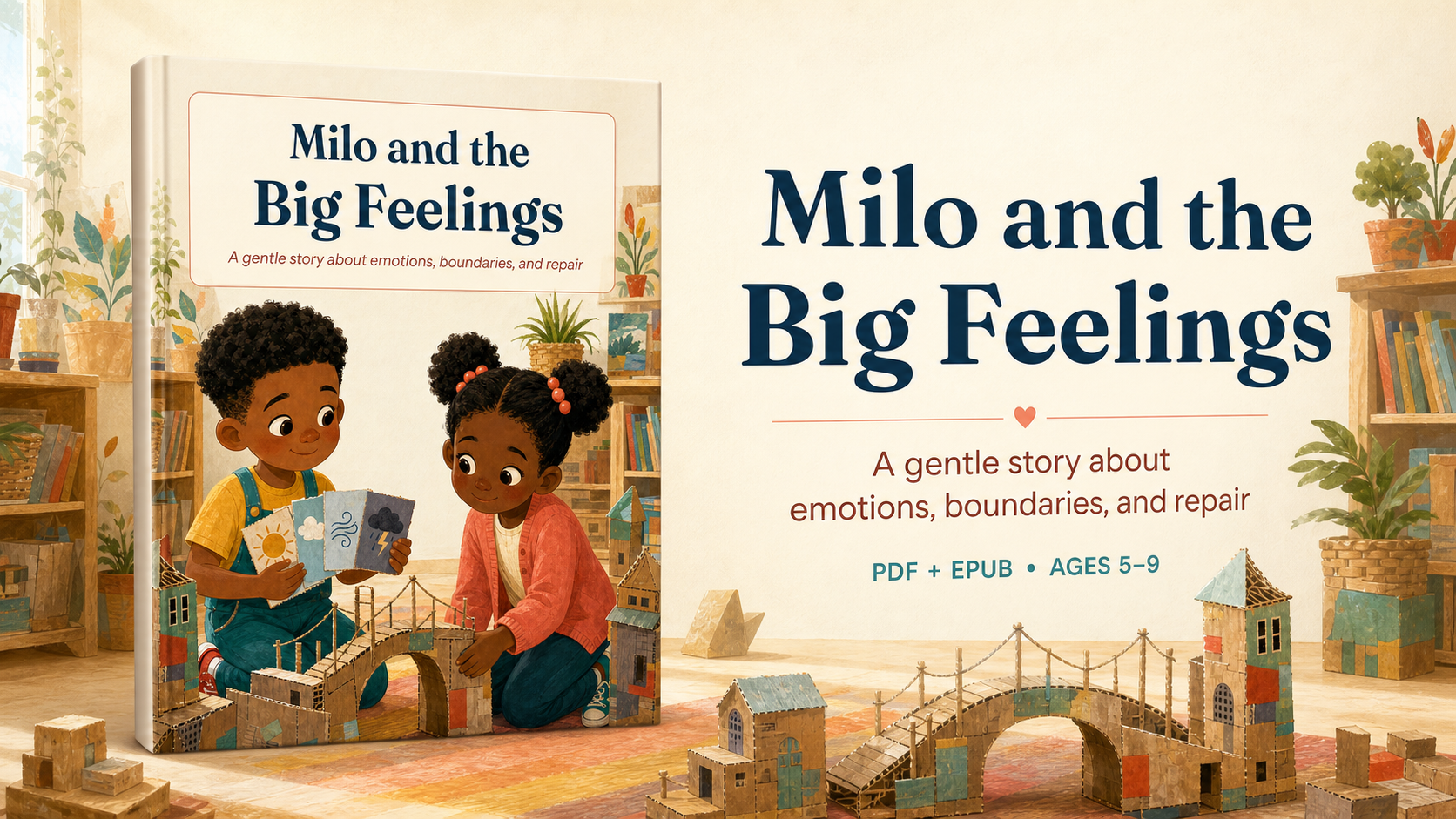 Milo and the Big Feelings landscape preview