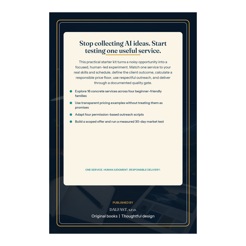 The Beginner's AI Side Hustle Starter Kit