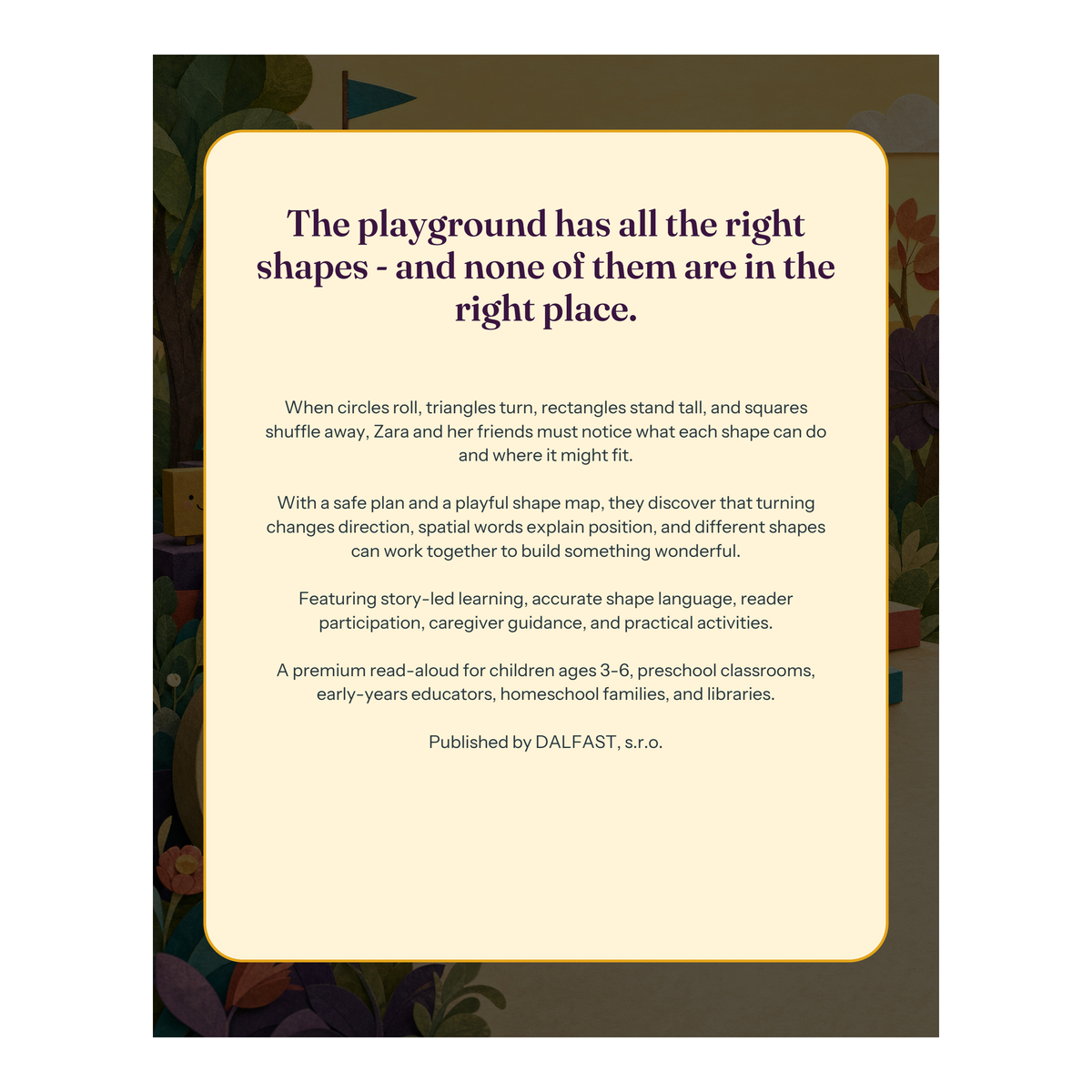The Shape-Shifting Playground
