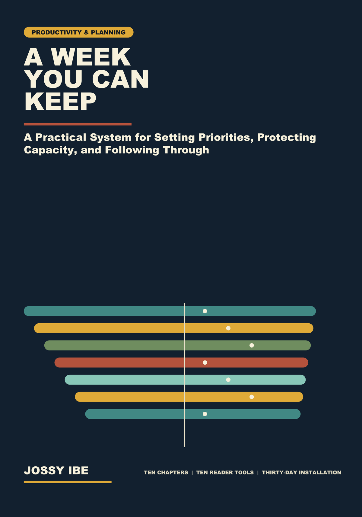 A Week You Can Keep front cover by Jossy Ibe
