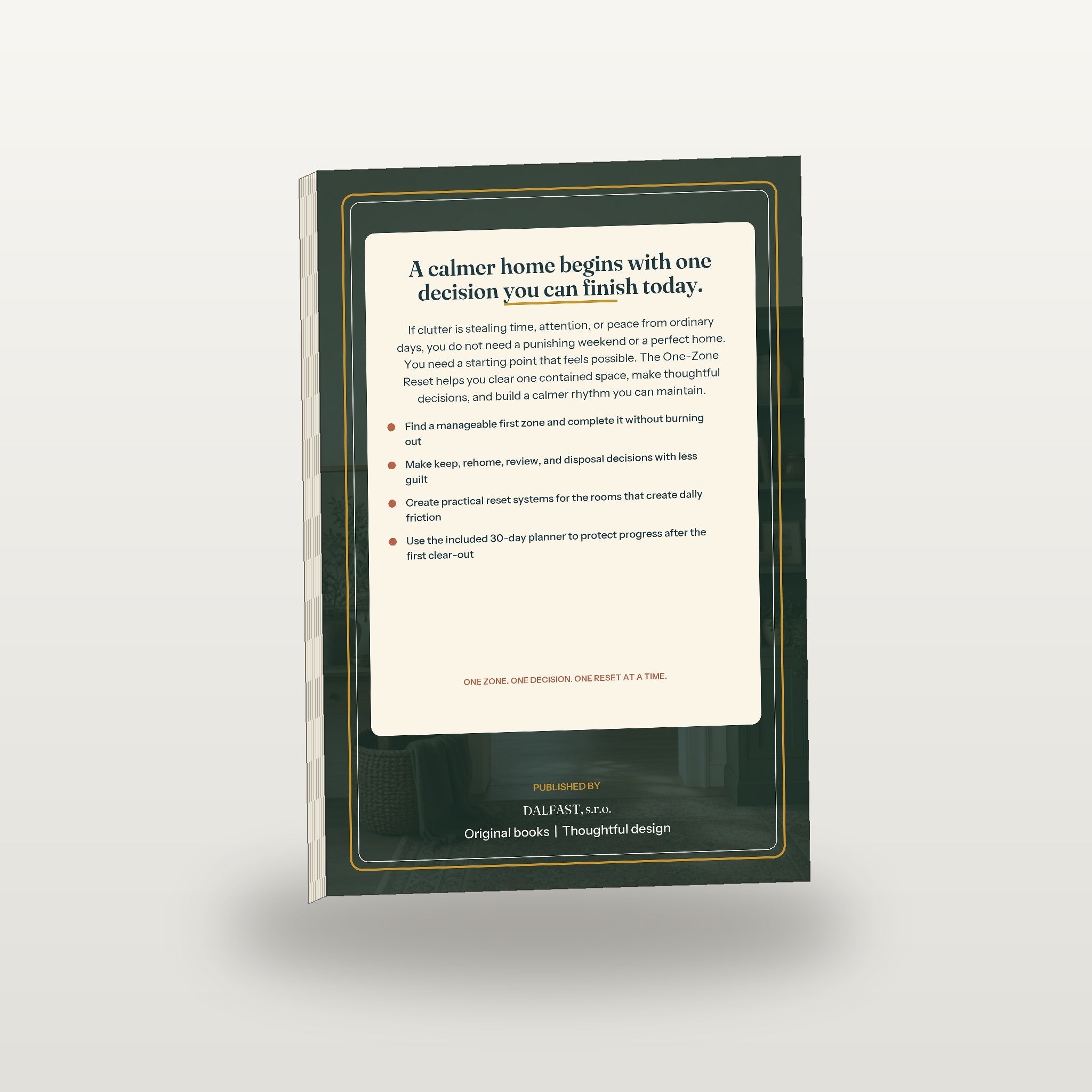 Simplify Your Home back cover