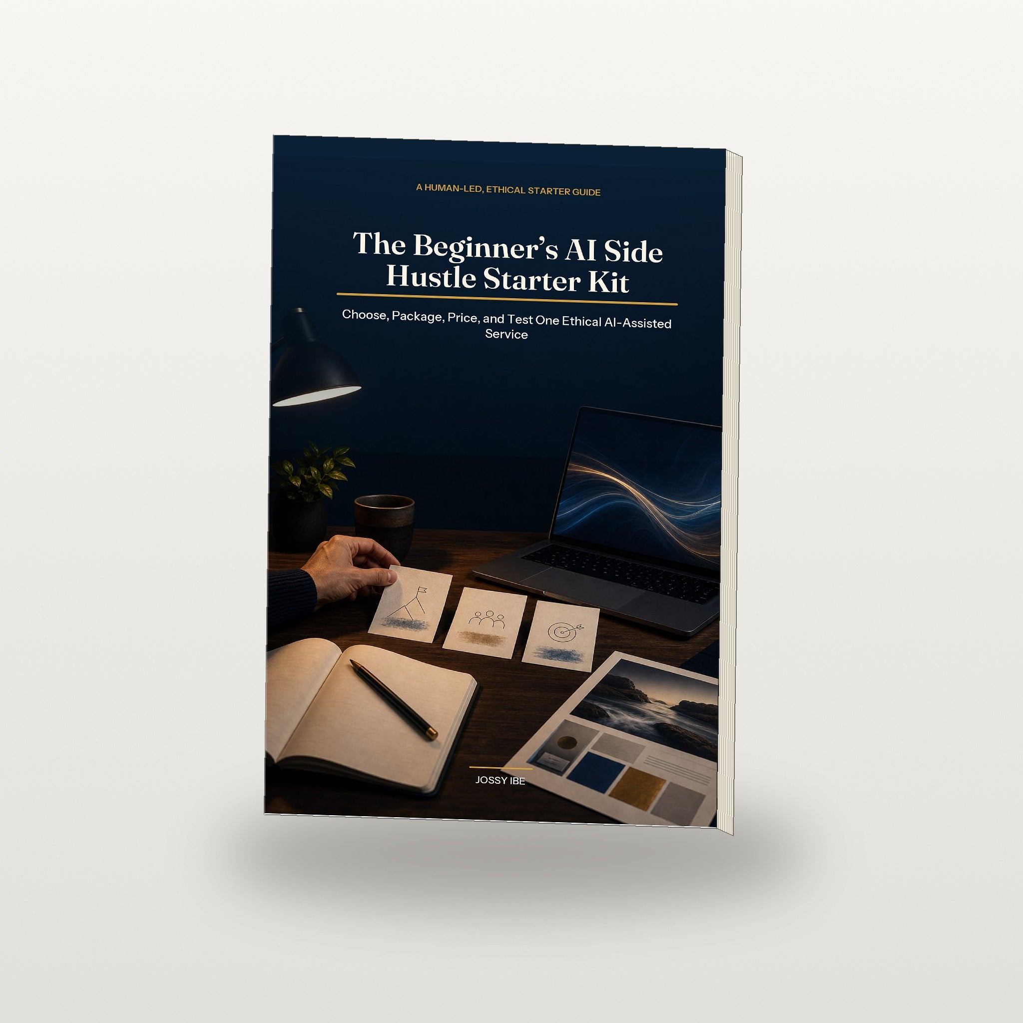 The Beginner's AI Side Hustle Starter Kit front cover