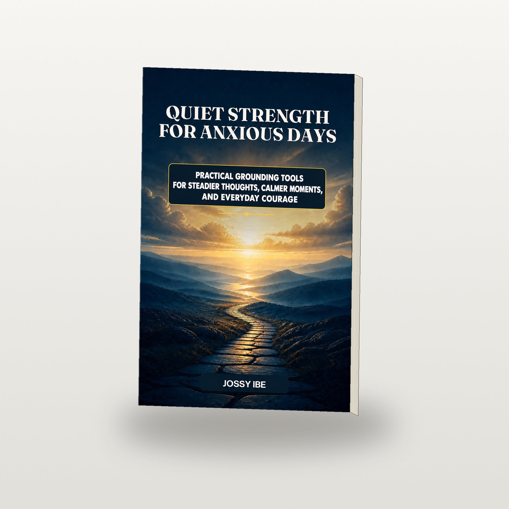 Quiet Strength for Anxious Days front cover