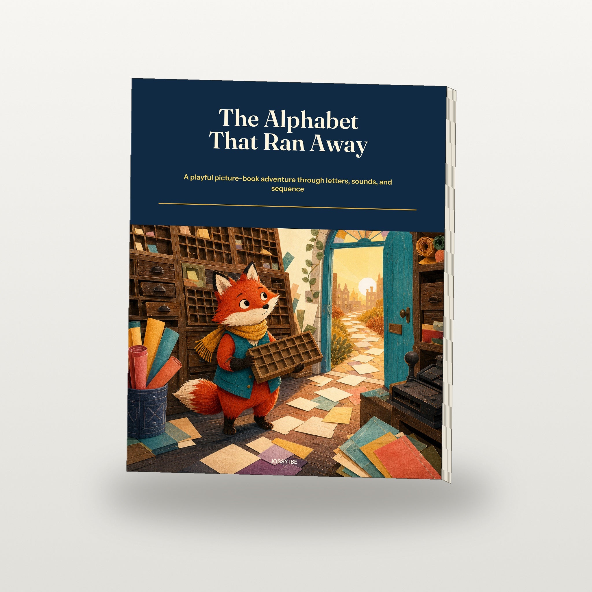 The Alphabet That Ran Away front cover