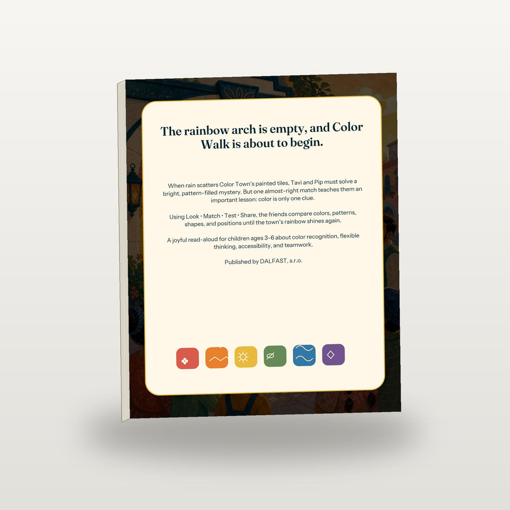 Color Town's Missing Rainbow back cover