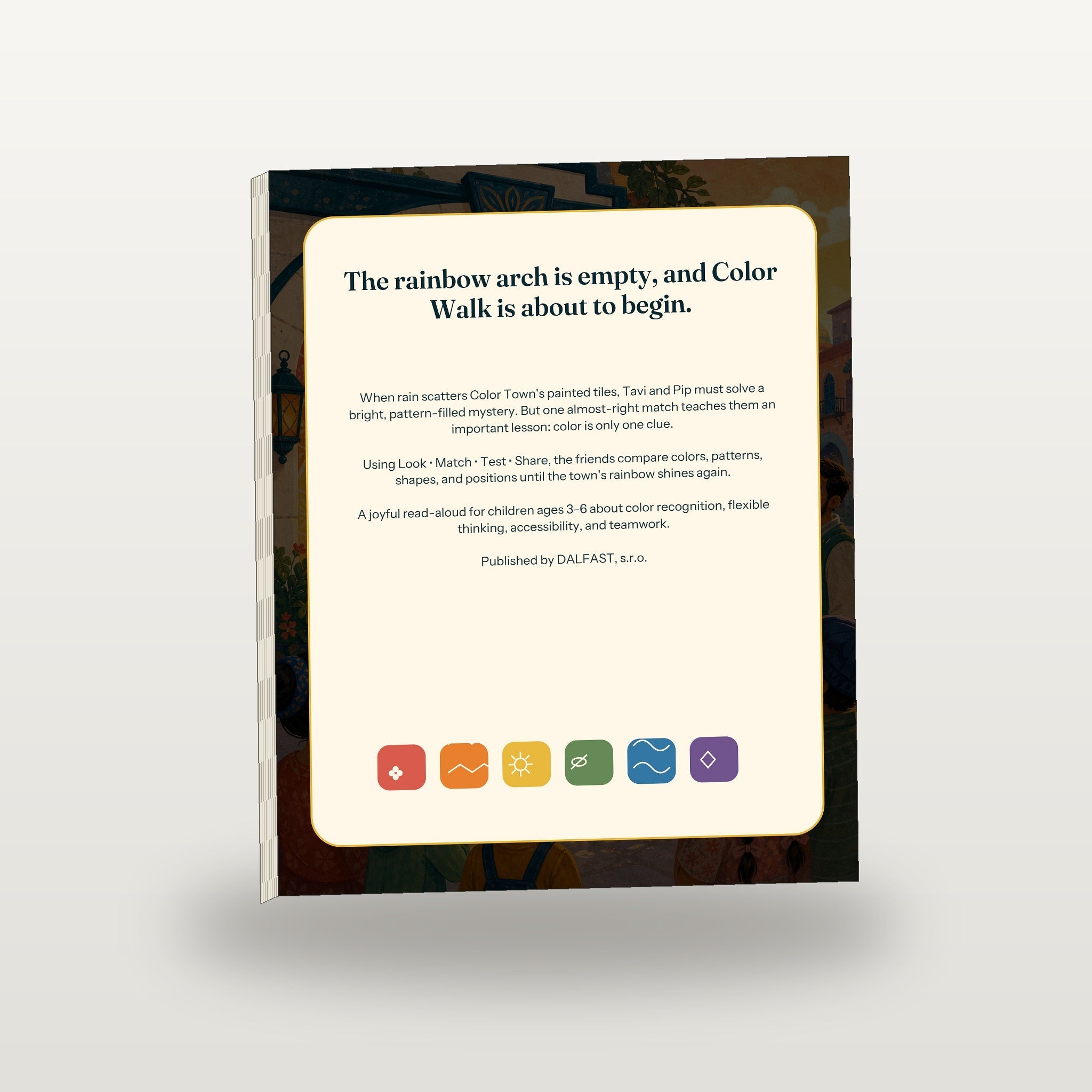 Color Town's Missing Rainbow back cover