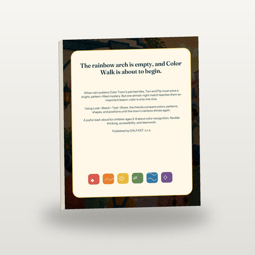 Color Town's Missing Rainbow back cover