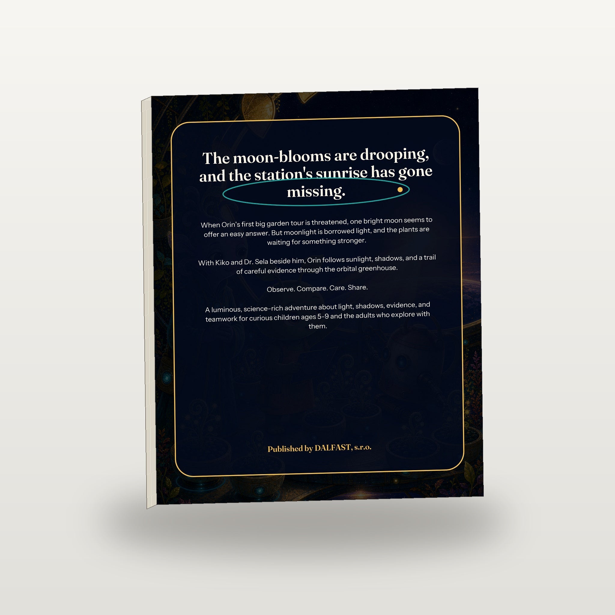 Galaxy Gardeners back cover